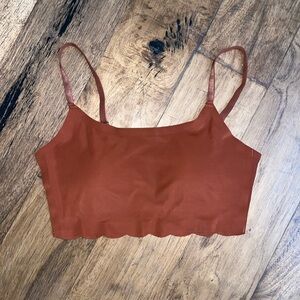 red/orange bralette :)
